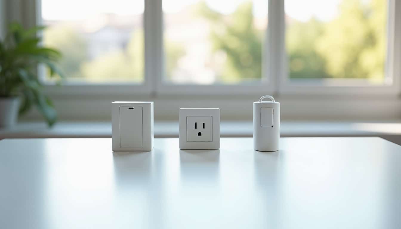Illustration des différents types de bornes de recharge électrique disponibles à Miribel: wallbox, prise renforcée, bornes publiques