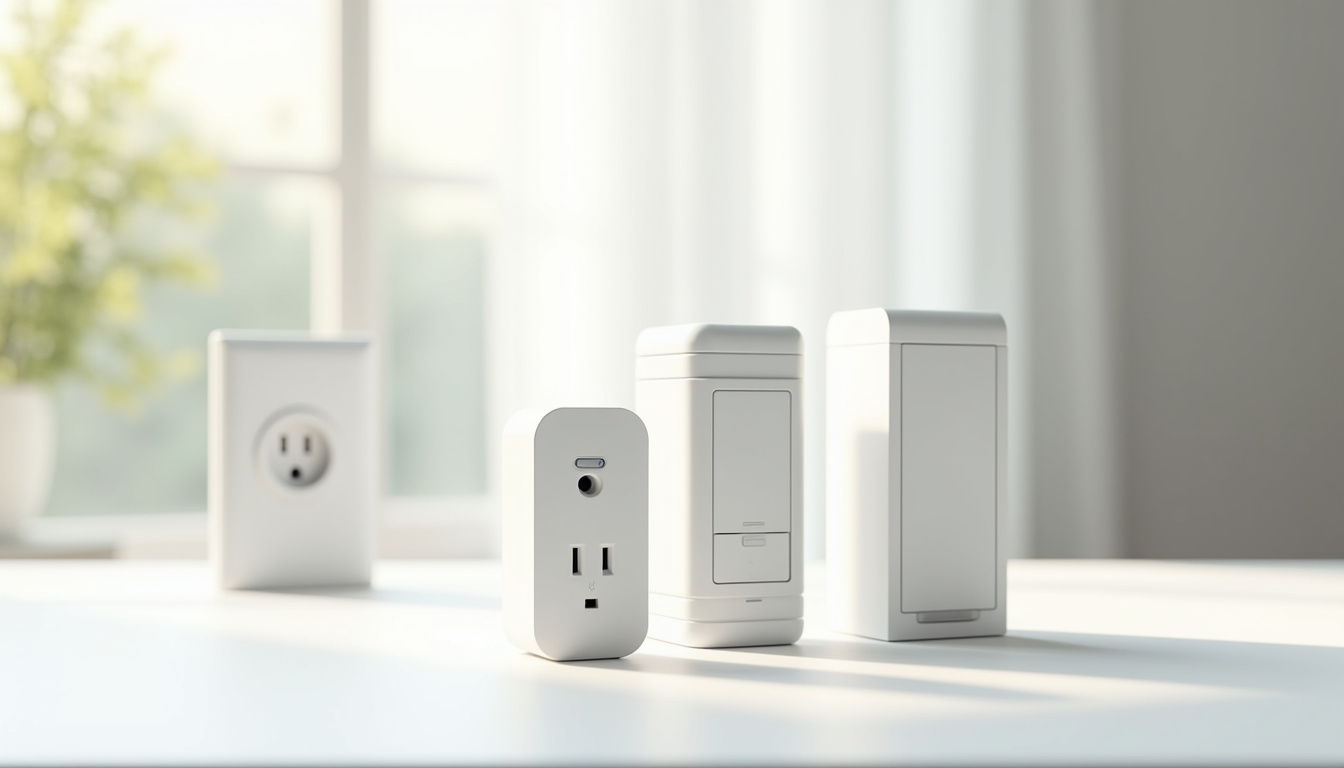 Illustration des différents types de bornes de recharge: prise renforcée, wallbox, borne rapide