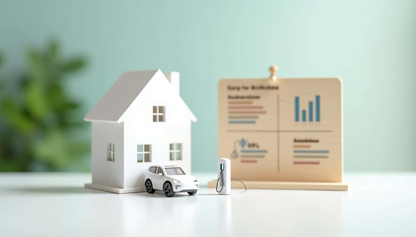 Infographie des aides financières disponibles pour l'installation d'une borne électrique en France