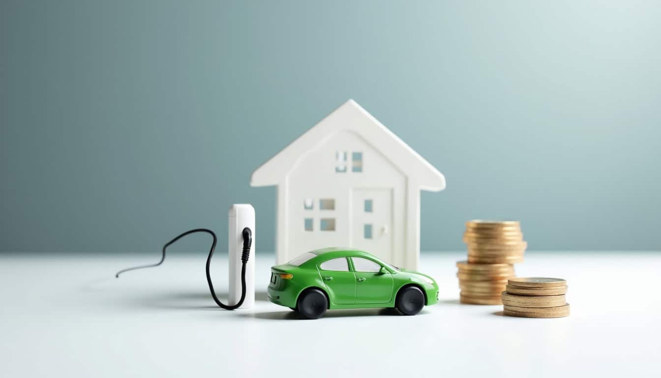 Infographie des aides financières pour borne électrique à Le Bono