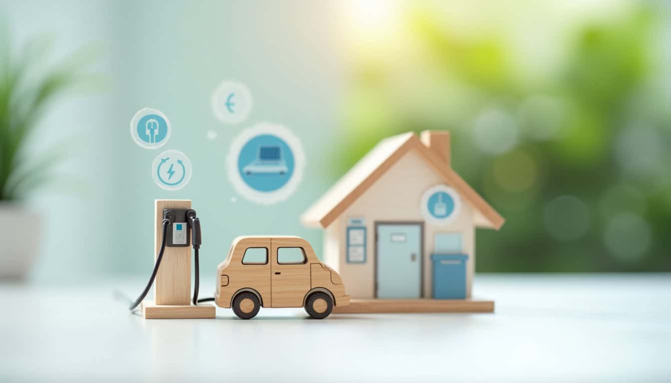 Infographie des aides financières pour l'installation d'une borne électrique