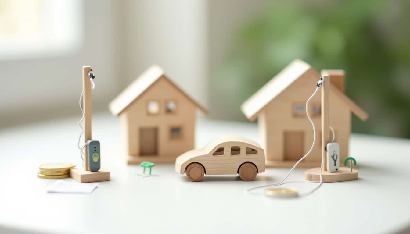 Infographie des aides financières pour l'installation d'une borne électrique