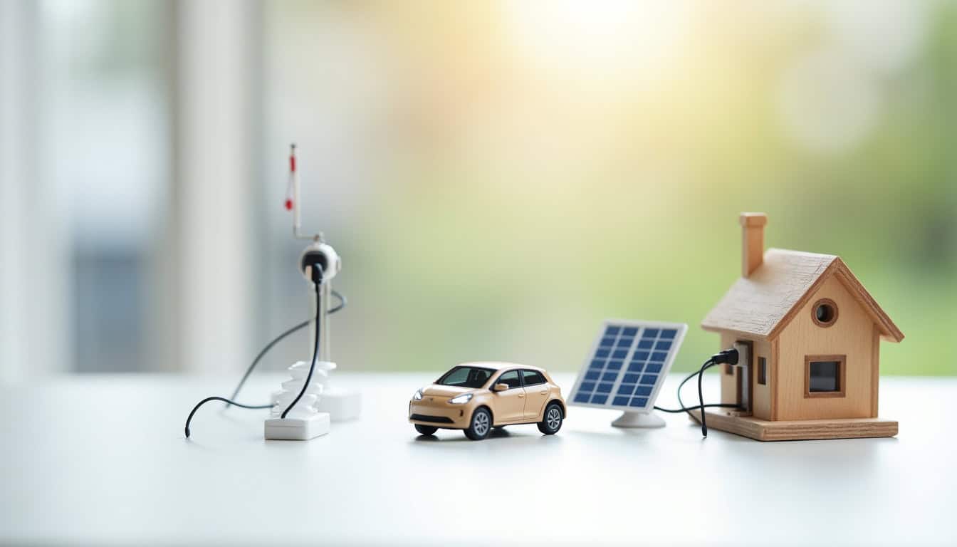 Infographie illustrant les aides financières disponibles pour l'installation d'une borne de recharge électrique en France