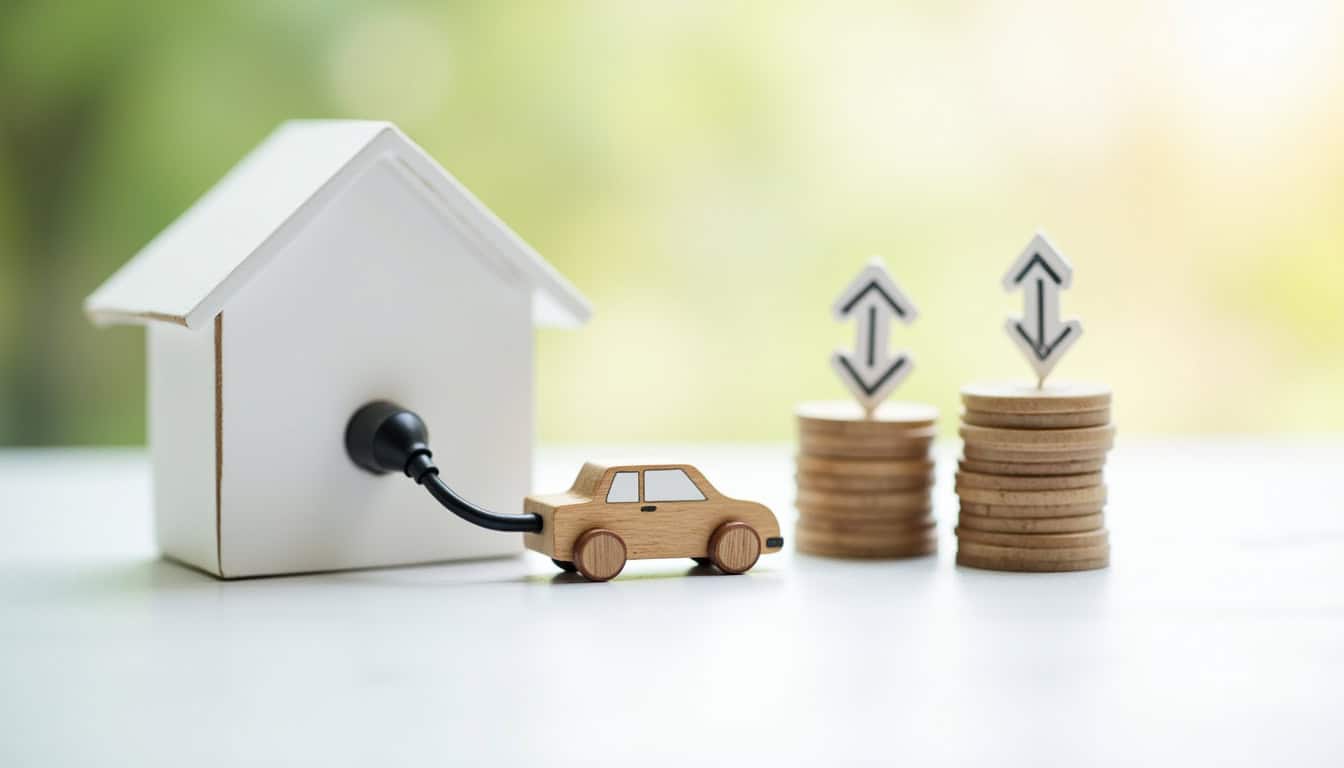 Infographie illustrant les aides financières disponibles pour l'installation d'une borne de recharge électrique