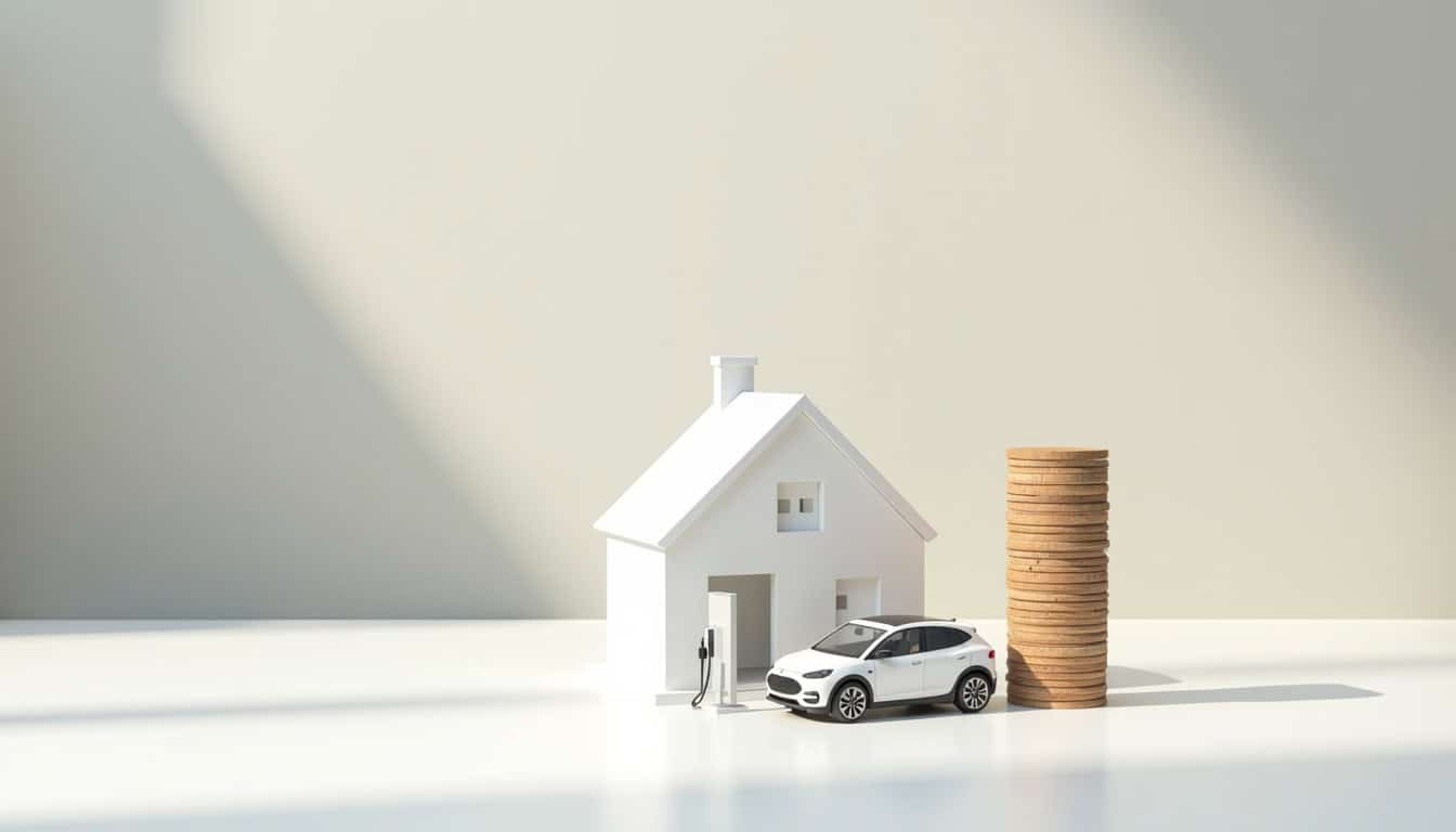 Infographie illustrant les aides financières pour l'installation de bornes électriques en France