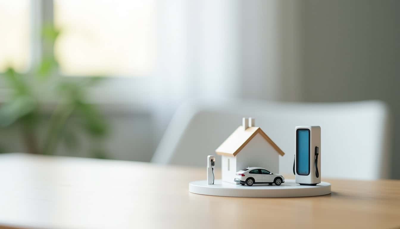 Infographie illustrant les aides financières pour l'installation d'une borne de recharge électrique en France en 2026