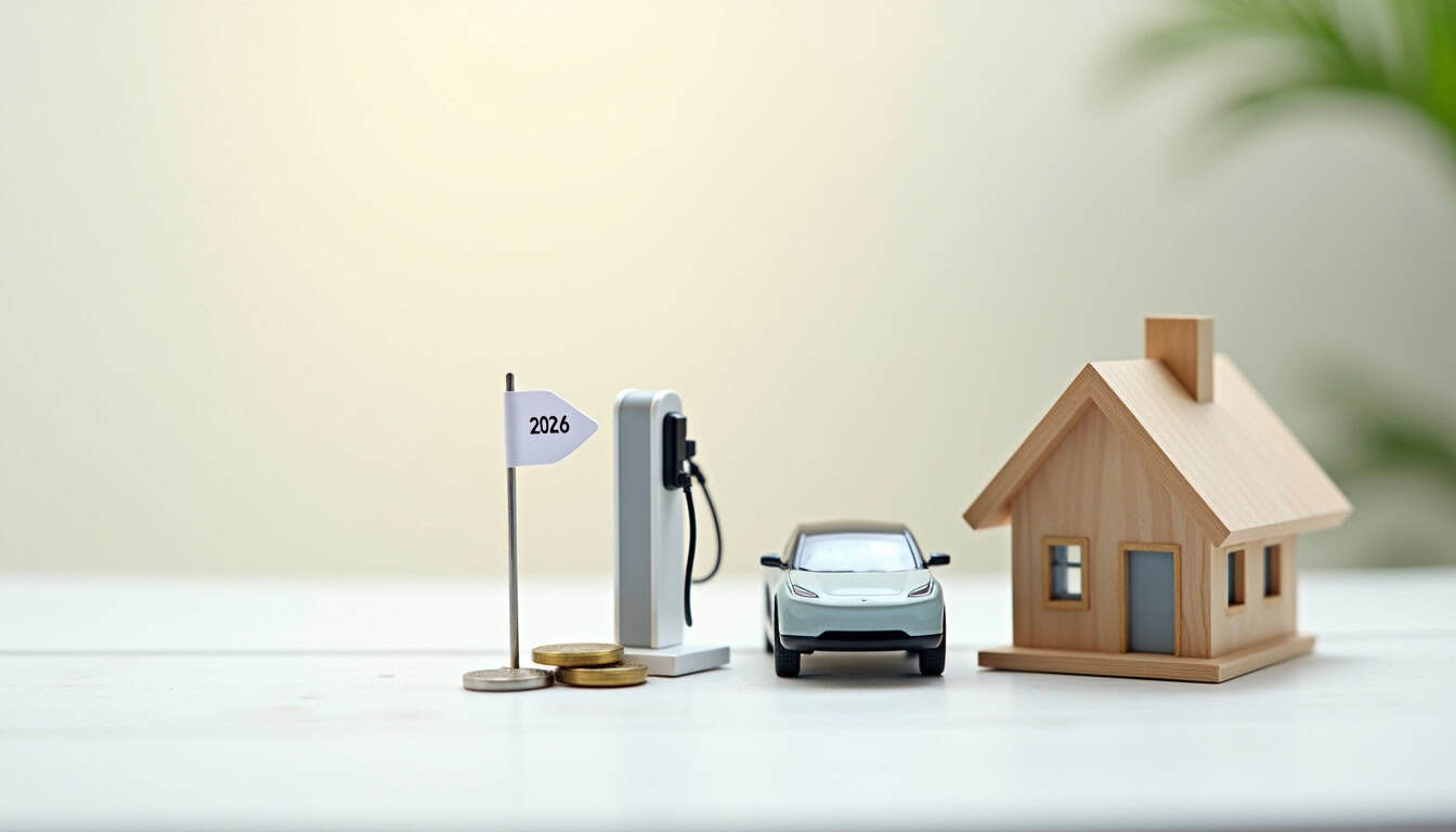 Infographie illustrant les aides financières pour l'installation d'une borne de recharge en 2026