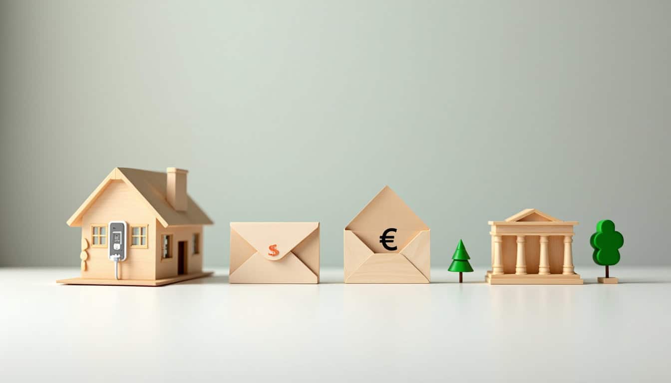 Infographie illustrant les différentes aides financières disponibles pour l