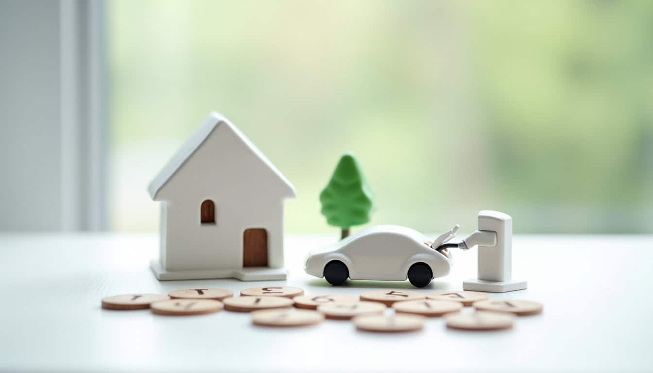 Infographie illustrant les différentes aides financières pour l'installation d'une borne de recharge électrique en France