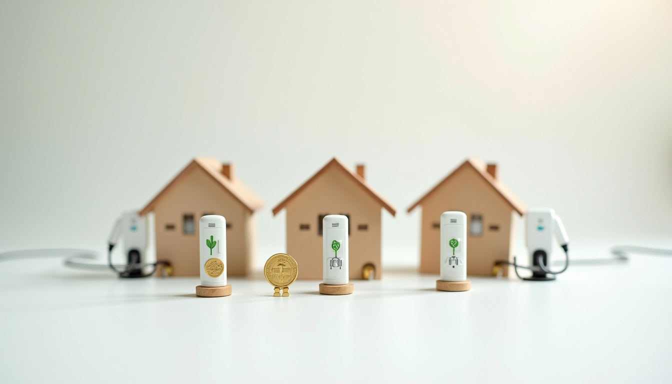 Infographie illustrant les différentes aides financières pour l'installation d'une borne de recharge électrique