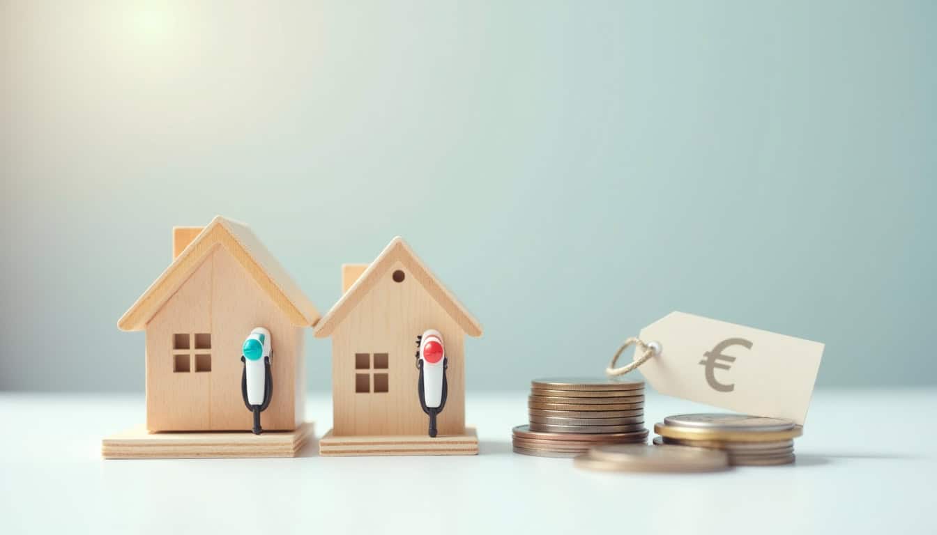 Infographie sur les aides financières disponibles pour l'installation d'une borne électrique à Buros