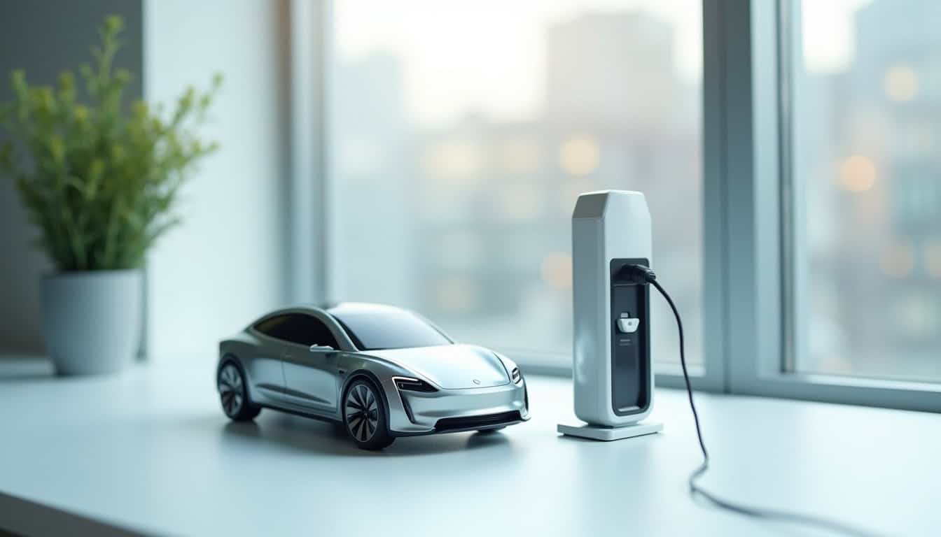 Installation de bornes de recharge pour flotte de véhicules électriques en entreprise à Ailly