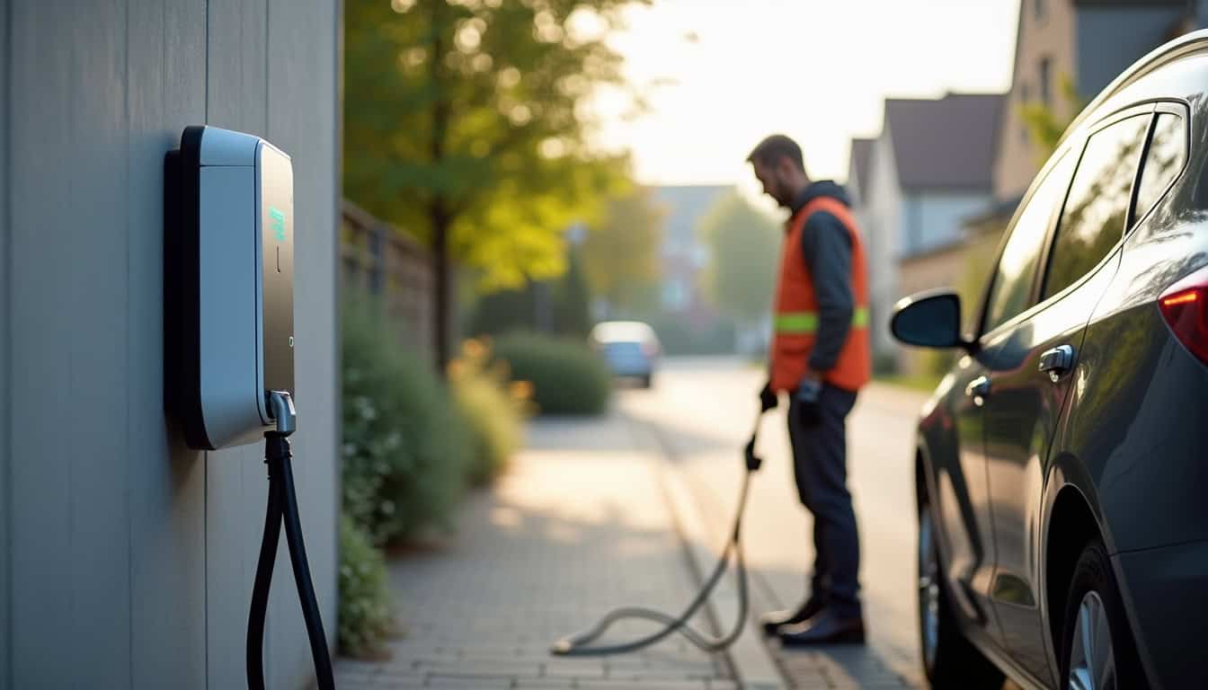 Installation de différentes types de bornes électriques à Dorlisheim
