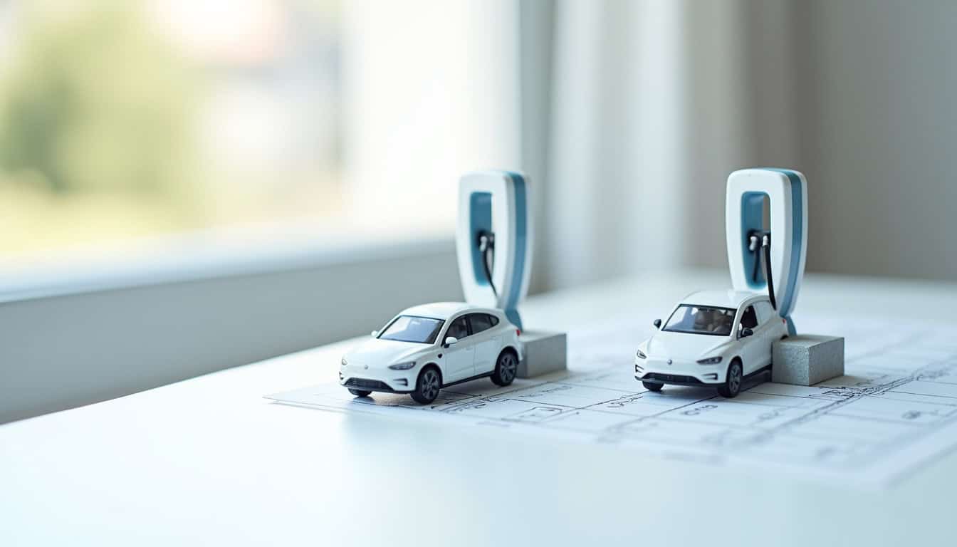 Installation d'une borne de recharge dans un parking de copropriété et sur un site professionnel à Coye-la-Forêt