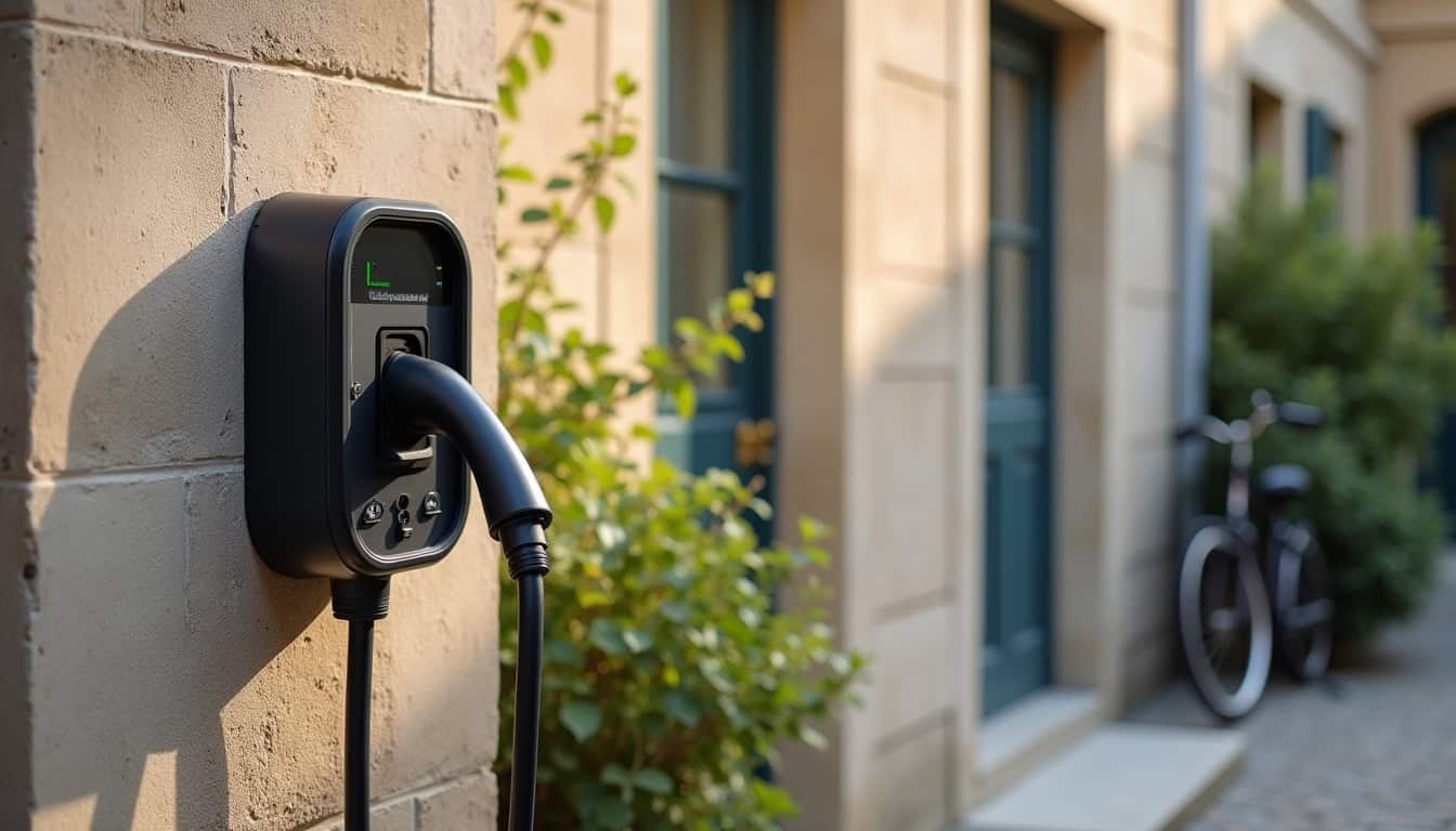 Installation d'une borne de recharge dans une copropriété à Souppes-sur-Loing