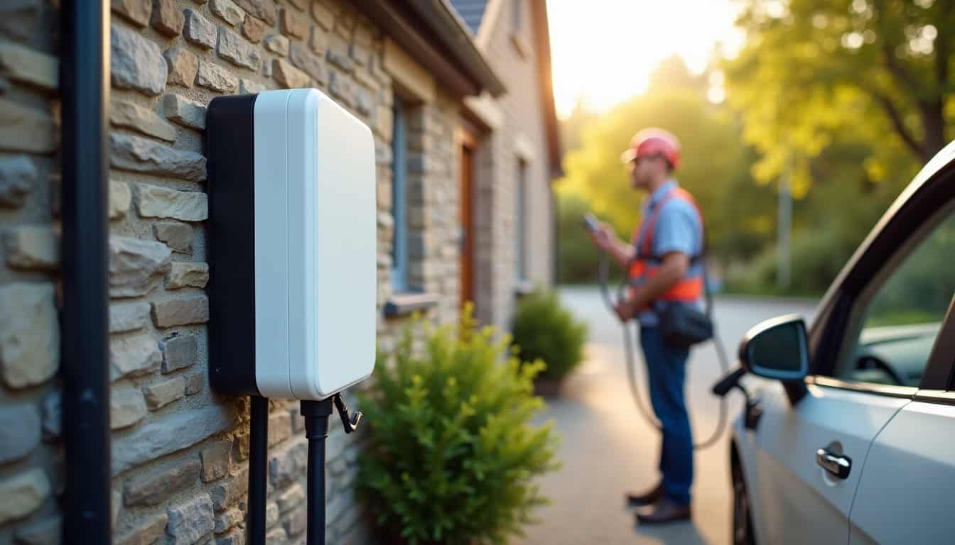 Installation d'une borne de recharge électrique à Guipavas par un professionnel qualifié
