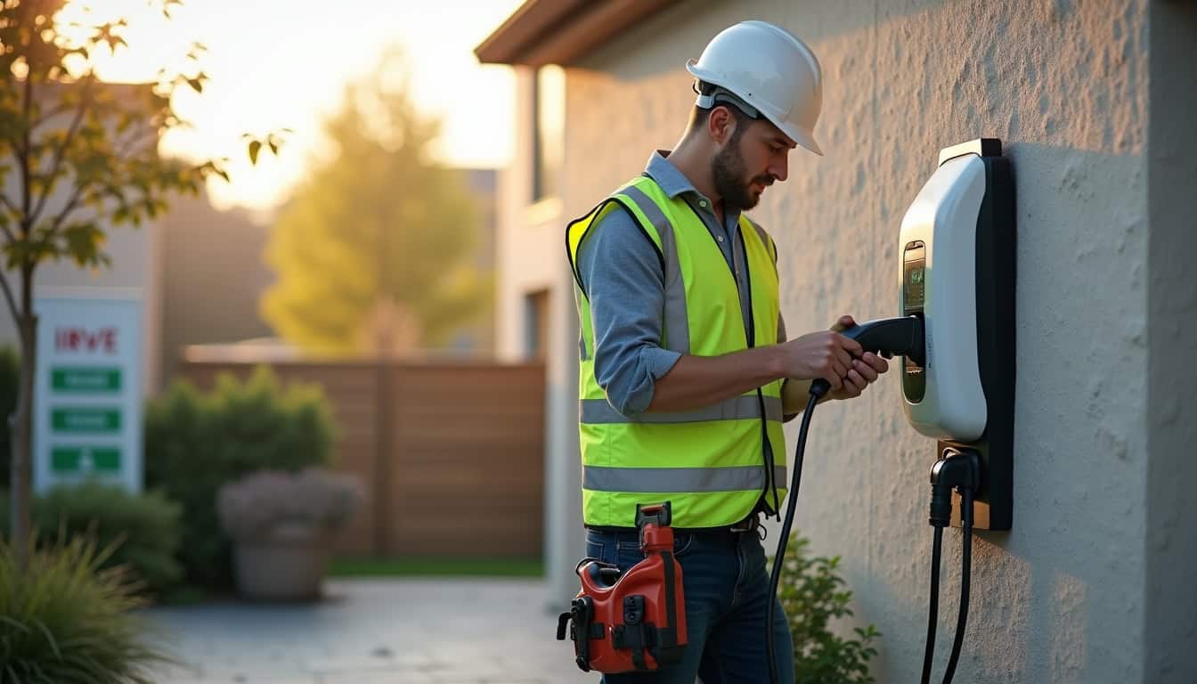 Installation d'une borne de recharge électrique à Igoville par un professionnel certifié IRVE
