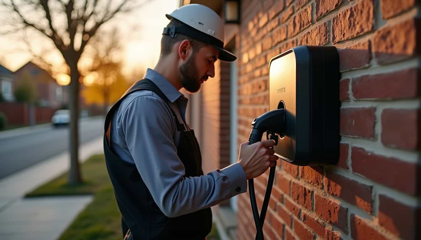 Installation d'une borne de recharge électrique à Longueville par un professionnel certifié IRVE