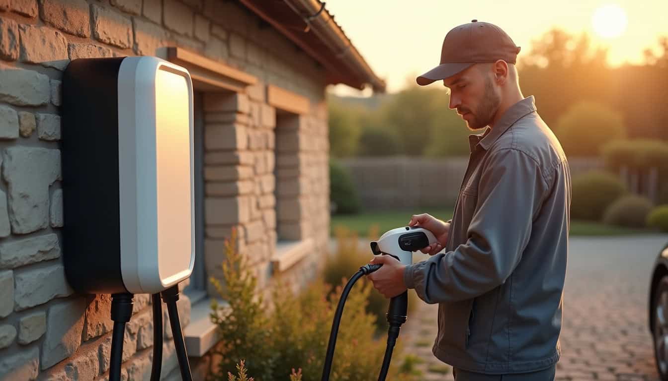 Installation d'une borne de recharge électrique à Parcé-sur-Sarthe par un professionnel qualifié IRVE