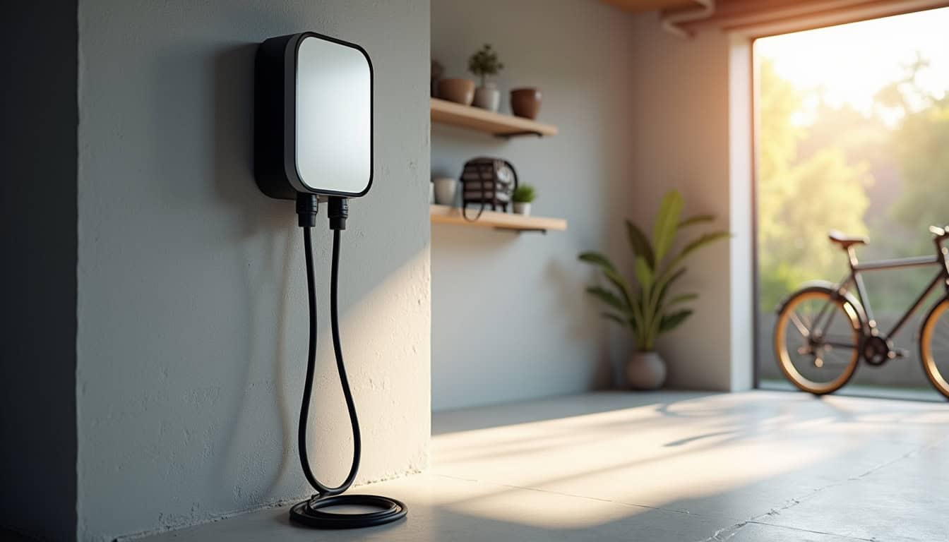 Installation d'une borne de recharge électrique dans un garage privé à Chaumes-en-Brie