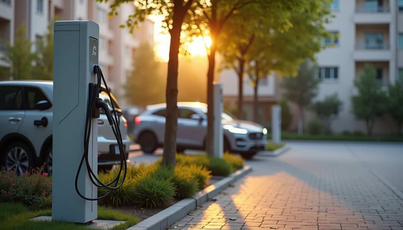 Installation d'une borne de recharge en copropriété à Charentilly