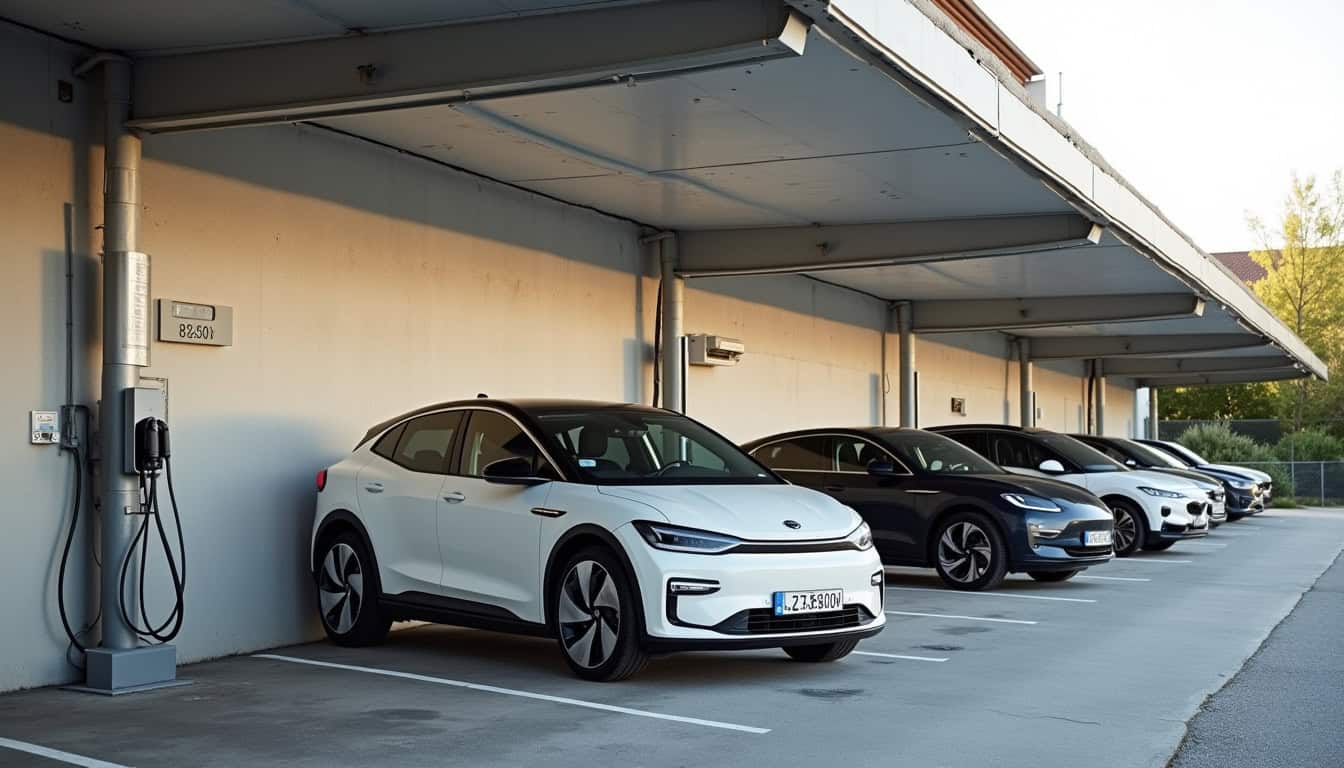 Installation d'une borne de recharge en copropriété à Santeny