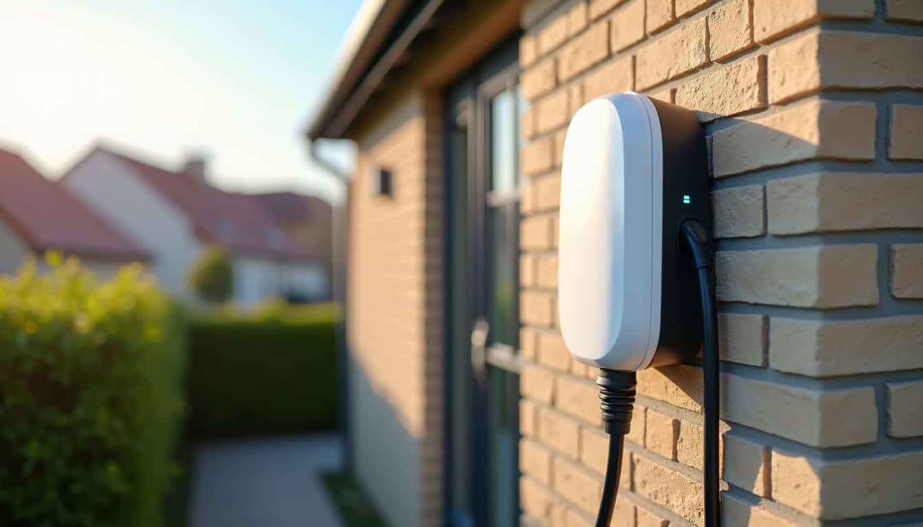 Installation d'une borne de recharge murale à domicile à Aulnay-sur-Mauldre