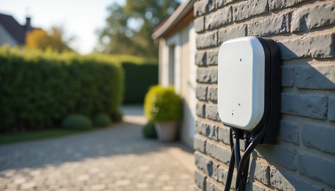Installation d'une borne de recharge murale à domicile à Condé-en-Normandie