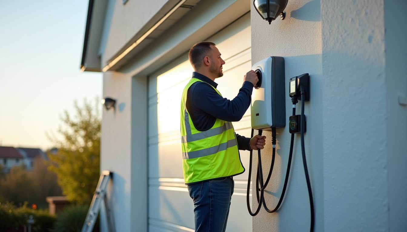 Installation d'une borne de recharge par un professionnel certifié IRVE à Thury-Harcourt-le-Hom