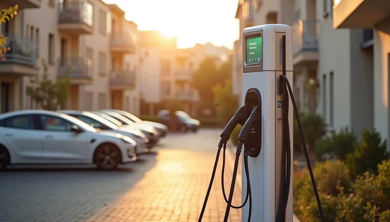 Installation d'une borne de recharge partagée dans une copropriété à Villeneuve-Saint-Georges