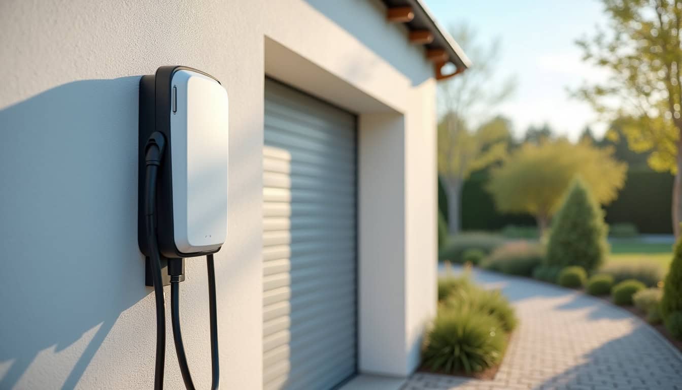 Installation d'une borne de recharge pour véhicule électrique à Caudecoste