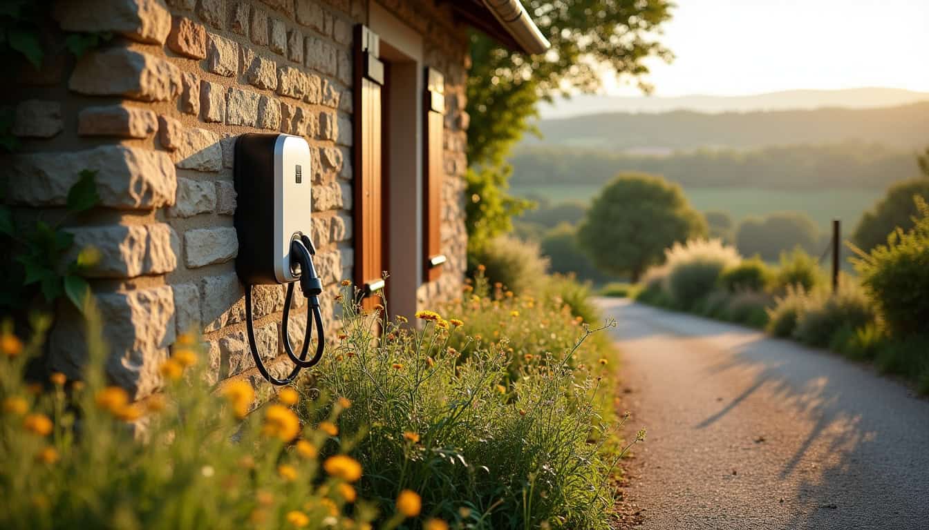 Installation d'une borne de recharge pour véhicule électrique à Vallon-en-Sully
