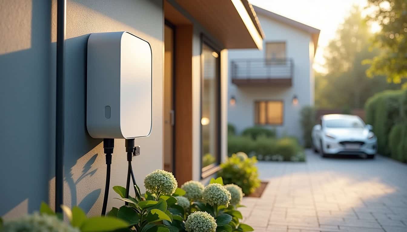 Installation d'une borne de recharge sur une maison individuelle à Wittelsheim