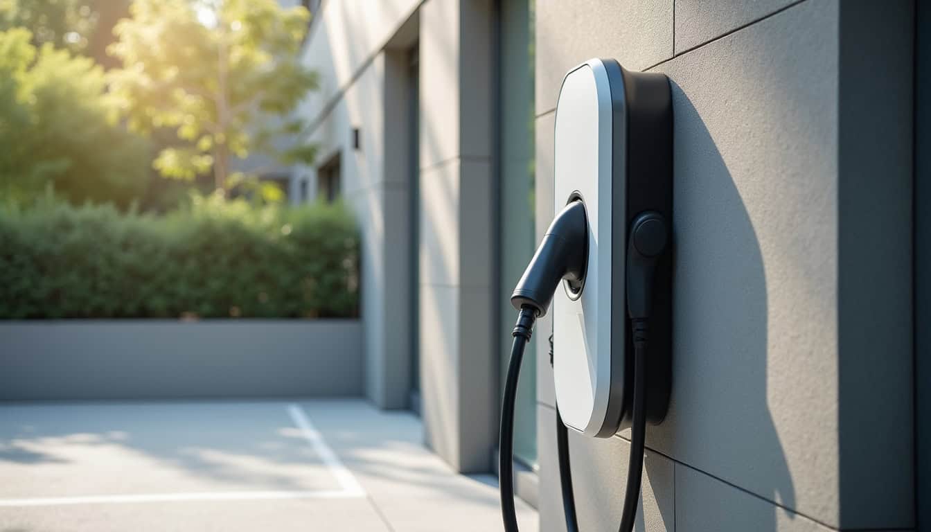 Installation d'une borne de recharge sur une place de parking en copropriété à Montigny-lès-Metz