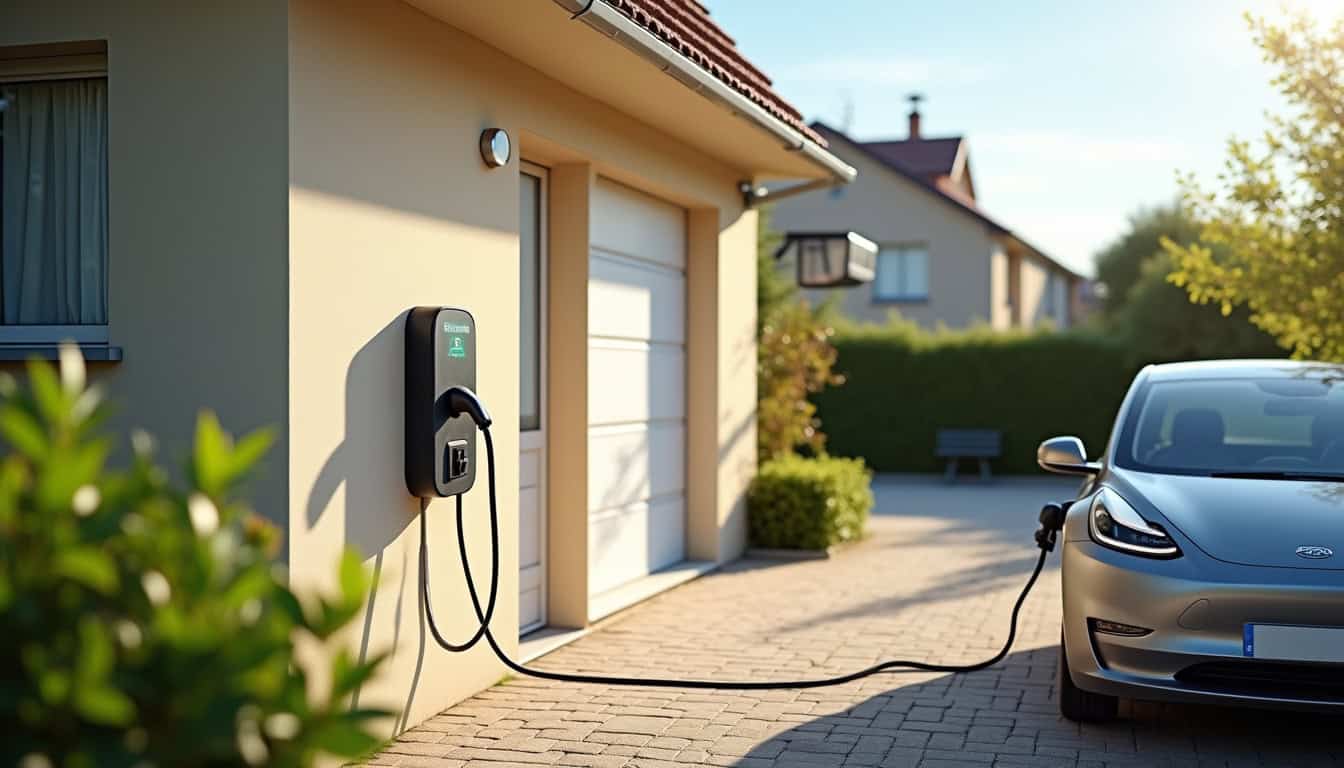 Installation d'une borne électrique dans une maison à Lampertheim