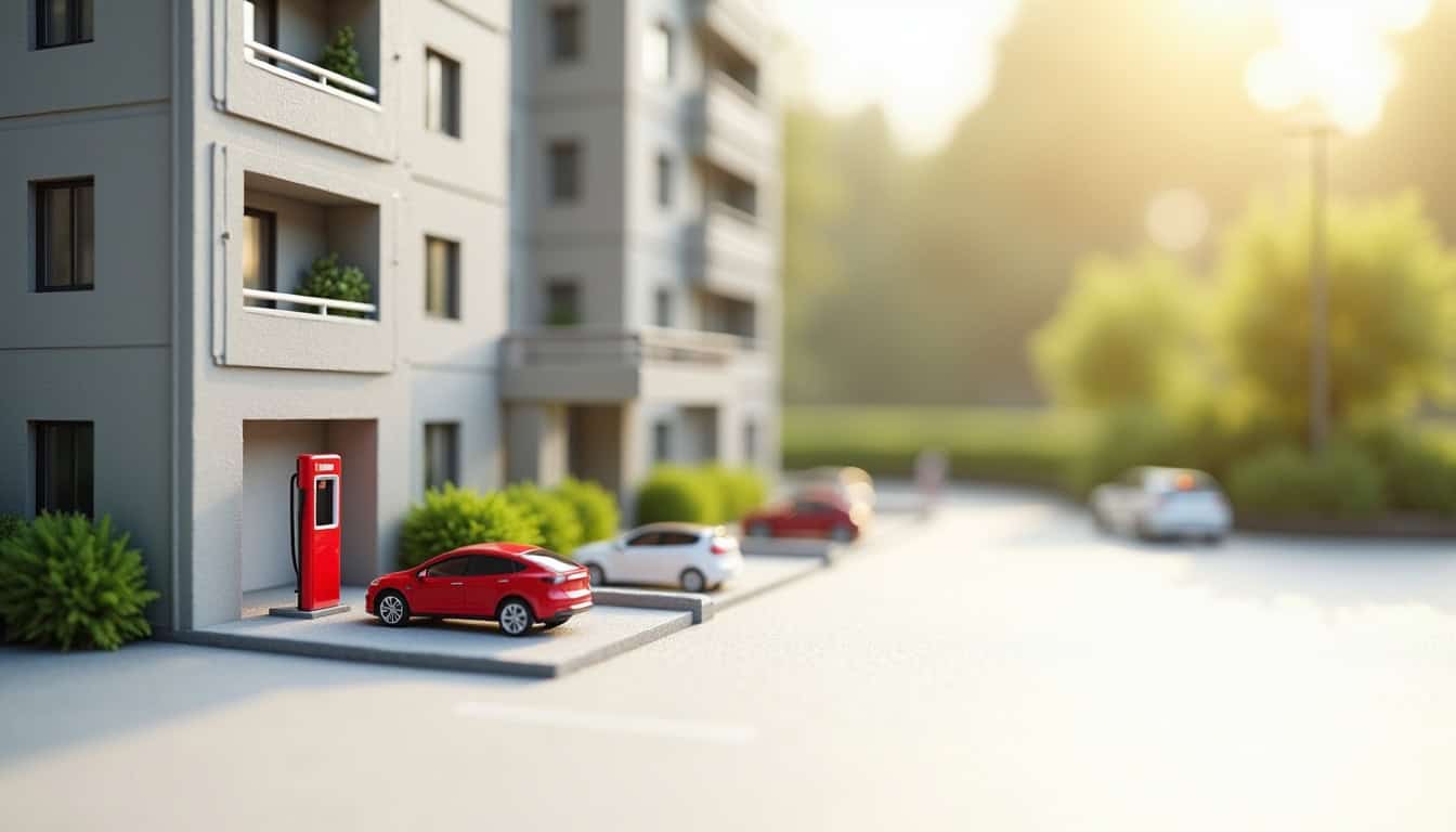 Installation d'une borne électrique en copropriété à Le Tallud