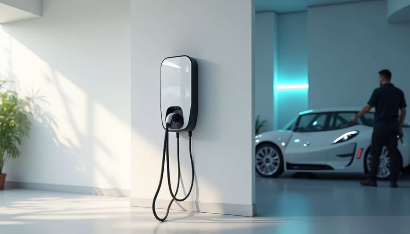 Installation d'une borne électrique wallbox par un professionnel à Le Pont-de-Beauvoisin