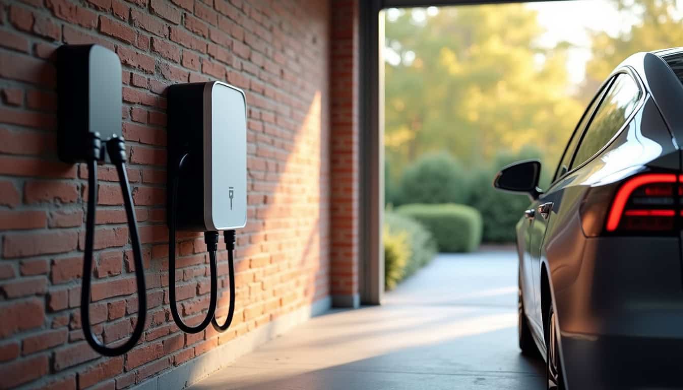 Installation d'une prise renforcée dans un garage à Octeville-sur-Mer