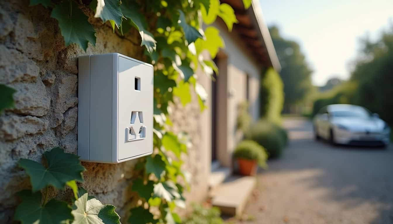 Installation d'une prise renforcée pour véhicule électrique à Châtres-sur-Cher