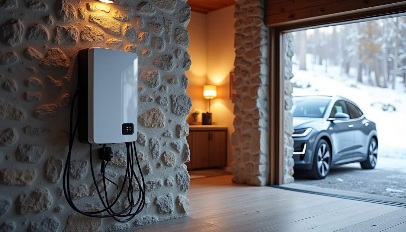 Installation d'une wallbox dans un garage privé à Lans-en-Vercors