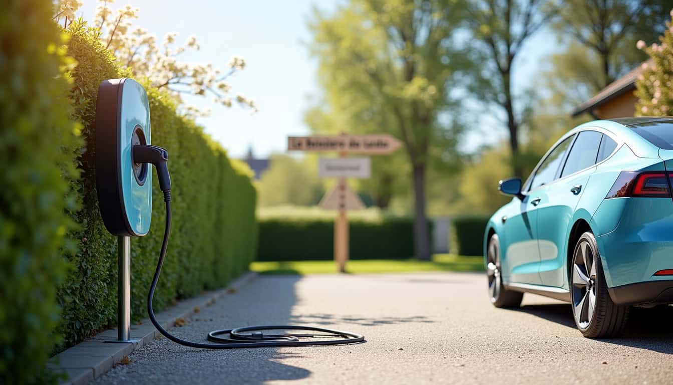 Installation borne électrique à La Boissière-des-Landes en 2026