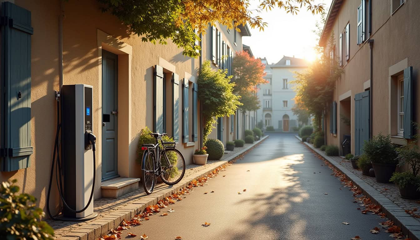 Installation borne électrique à La Ferté-en-Ouche en 2026