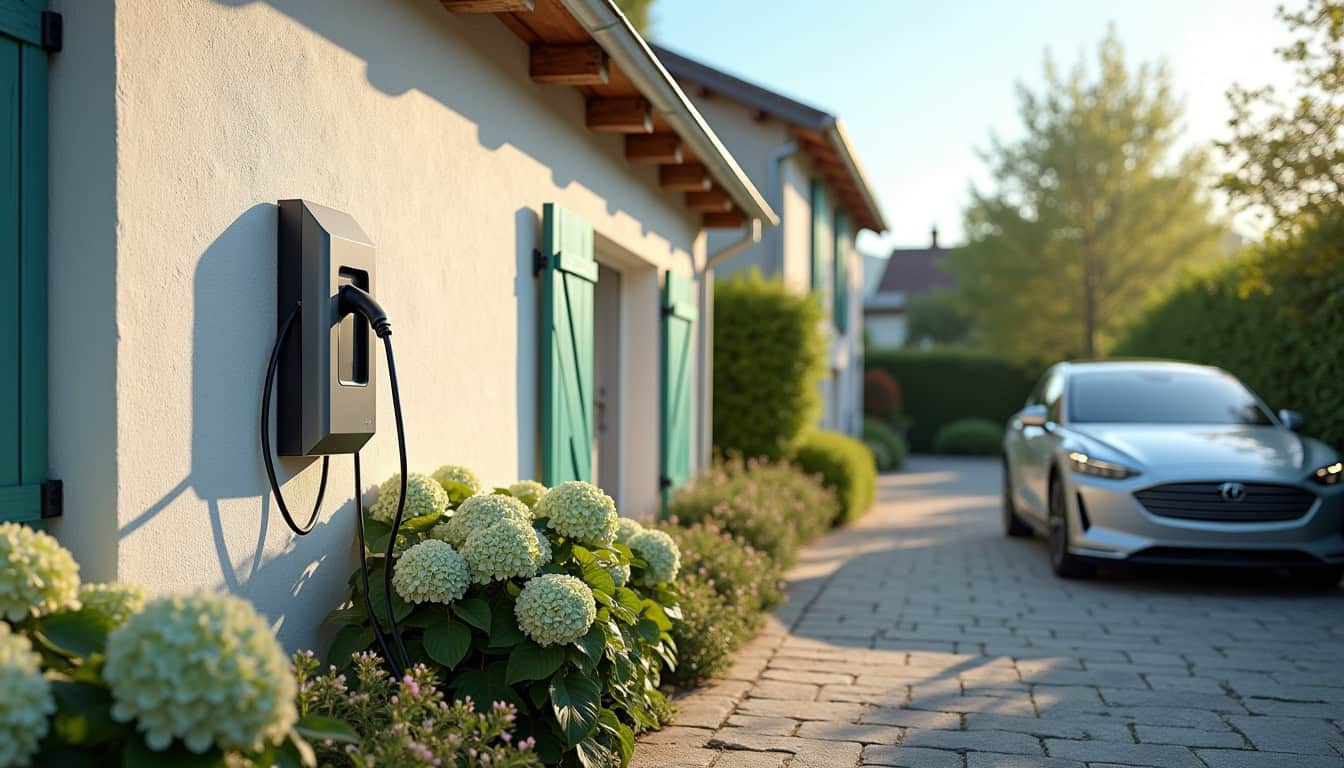 Installation borne électrique à Les Garennes sur Loire en 2026