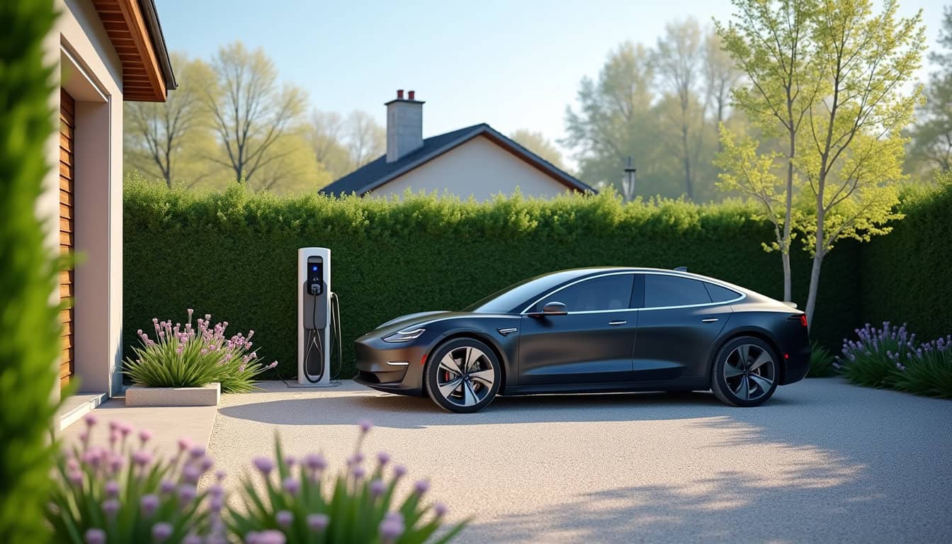Installation borne électrique à Saint-Quentin-de-Baron en 2026