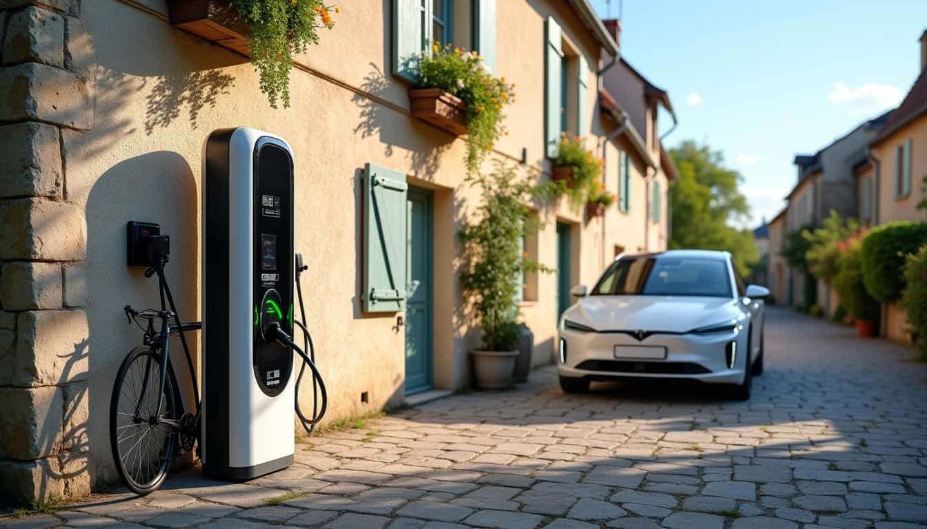 Installation borne électrique à Tournon-Saint-Martin en 2026