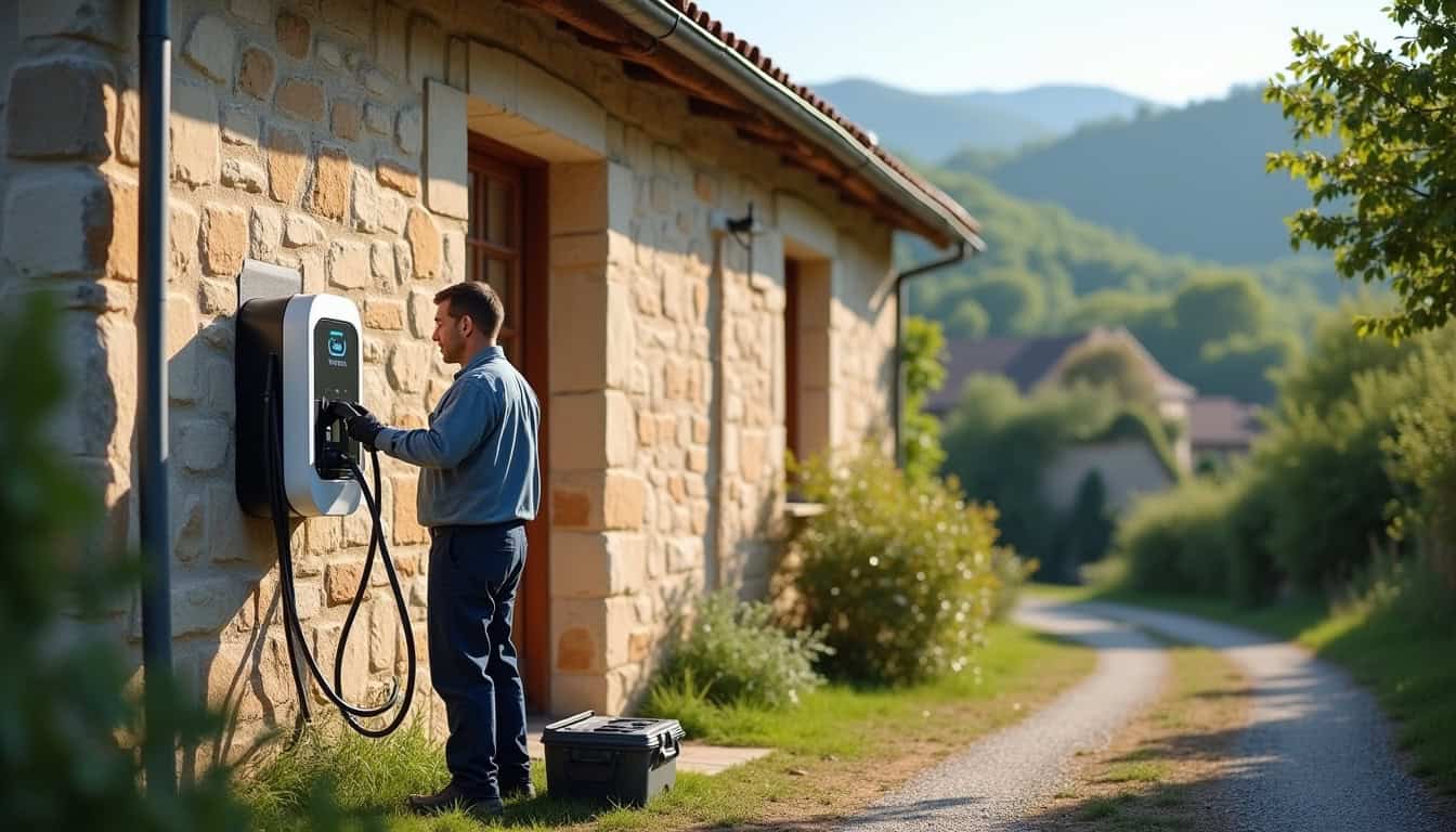 Intervention d’un installateur certifié IRVE pour une borne électrique à Le Donjon