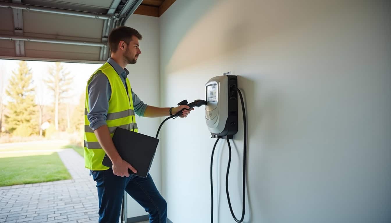 Intervention d’un installateur certifié IRVE pour une borne électrique à Vouneuil-sur-Vienne