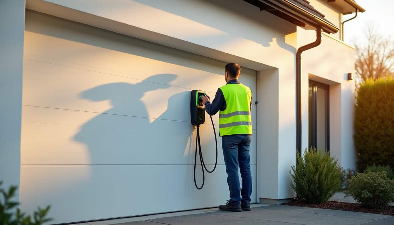 Intervention d'un installateur IRVE pour une borne électrique à Montgermont