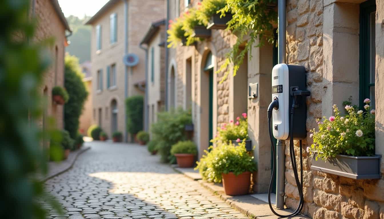 Localisation de la borne de recharge publique Modulo située 1 Rue des Fossés à Graçay