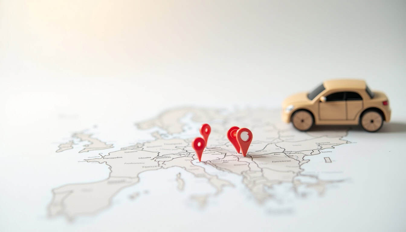 Localisation des bornes publiques de recharge à Magalas sur une carte interactive